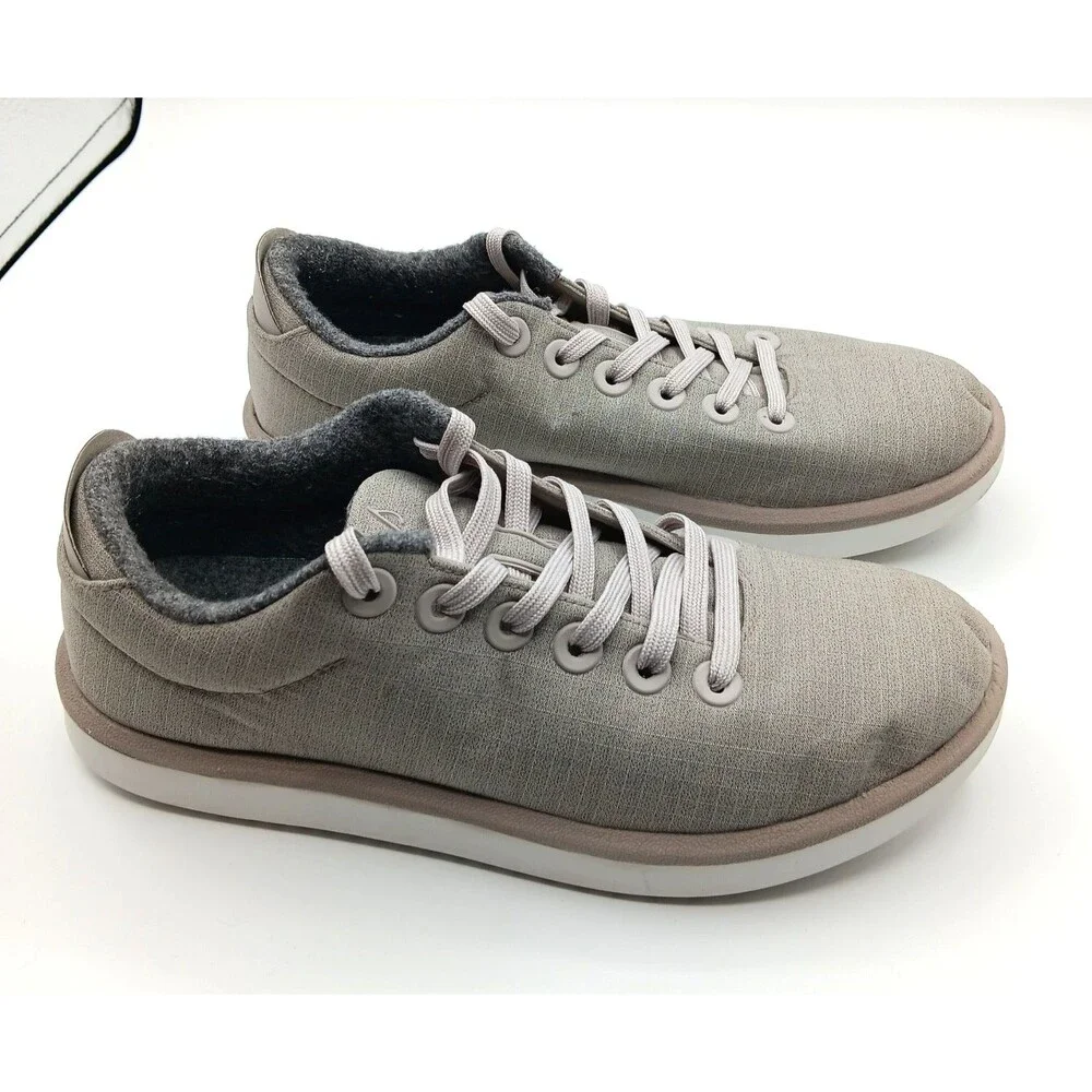 AllBirds Sneakers Wn 8 Gray Wool Piper Low Top Lace Up Comfort Preppy Shoes